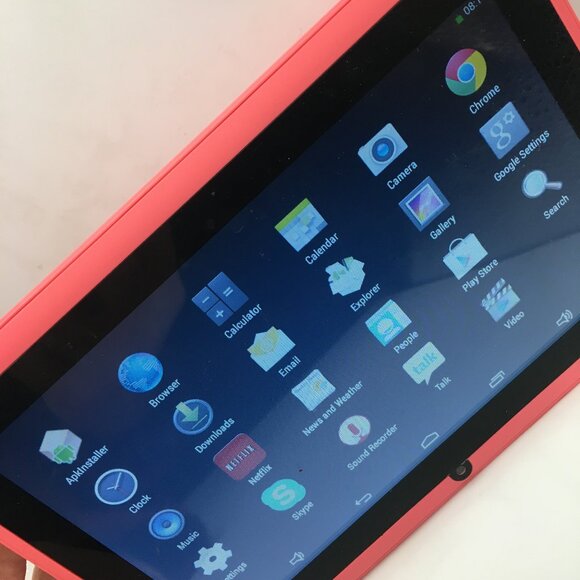 Orbo Jr. Android Wi-Fi Tablet 7" Touch Display Special Kids Edition Pink OR3097 - Picture 3 of 16